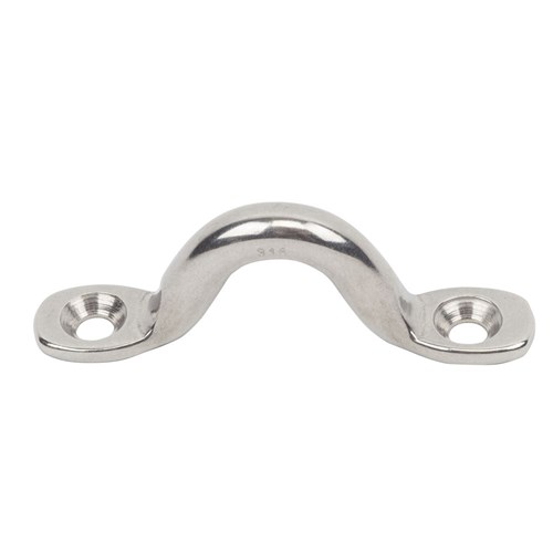 SADDLE MEDIUM STAINLESS 4 MM  